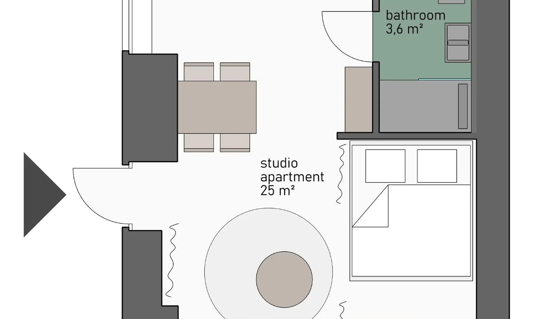 Cozy Studio Apartment Berlin Deutschland